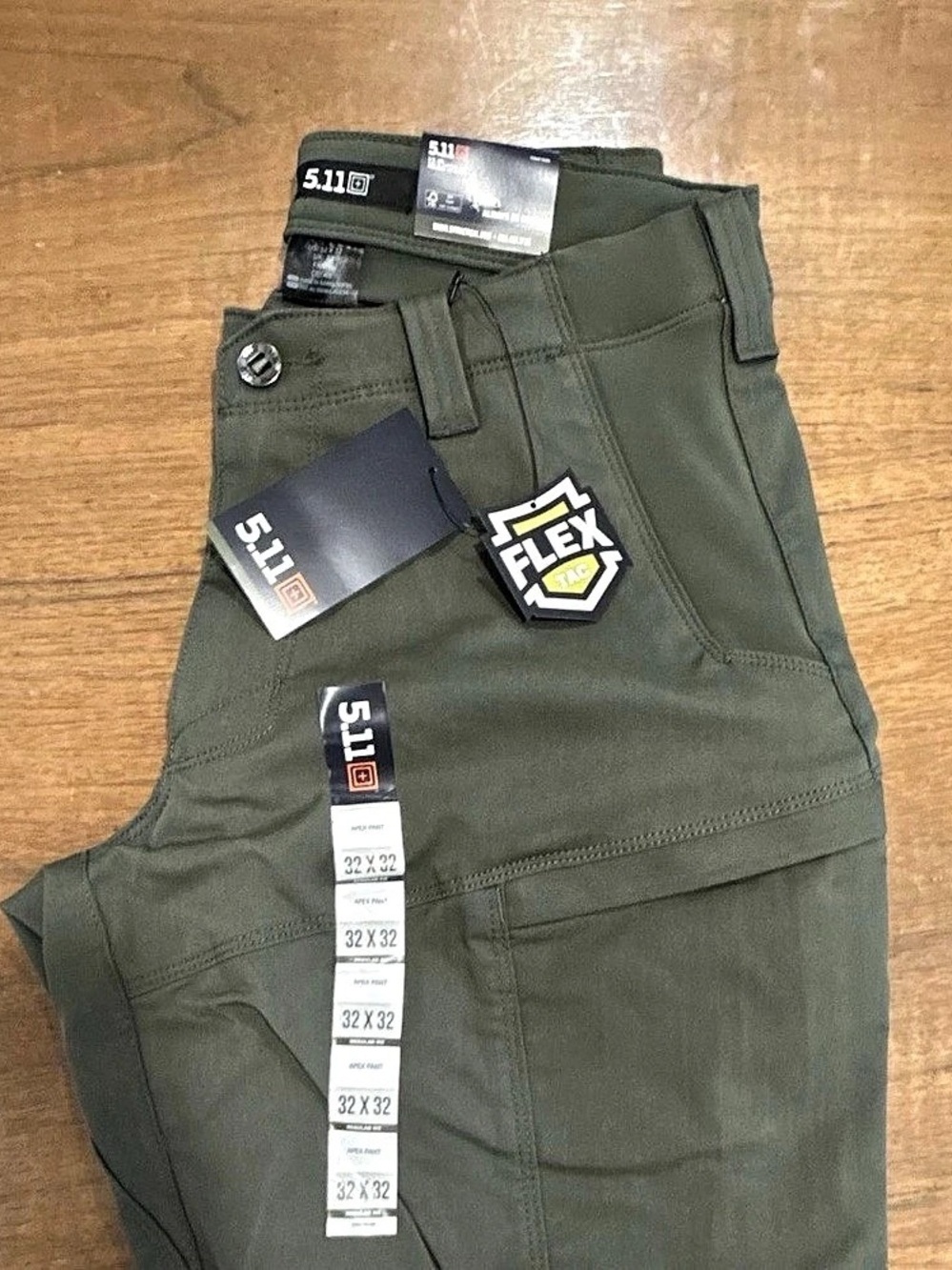 5.11 Tactical Apex Pant Cargo Pants Green Waist 32 x 32